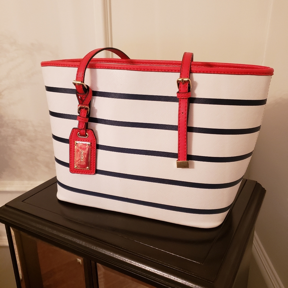 Aldo striped bag